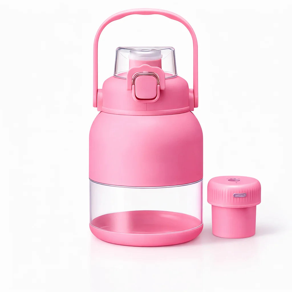 BPA-Free Blast Portable Cordless Blender 33oz Capacity 12 Stainless Steel Blades USB Rechargeable for Smoothies Shakes Juice
