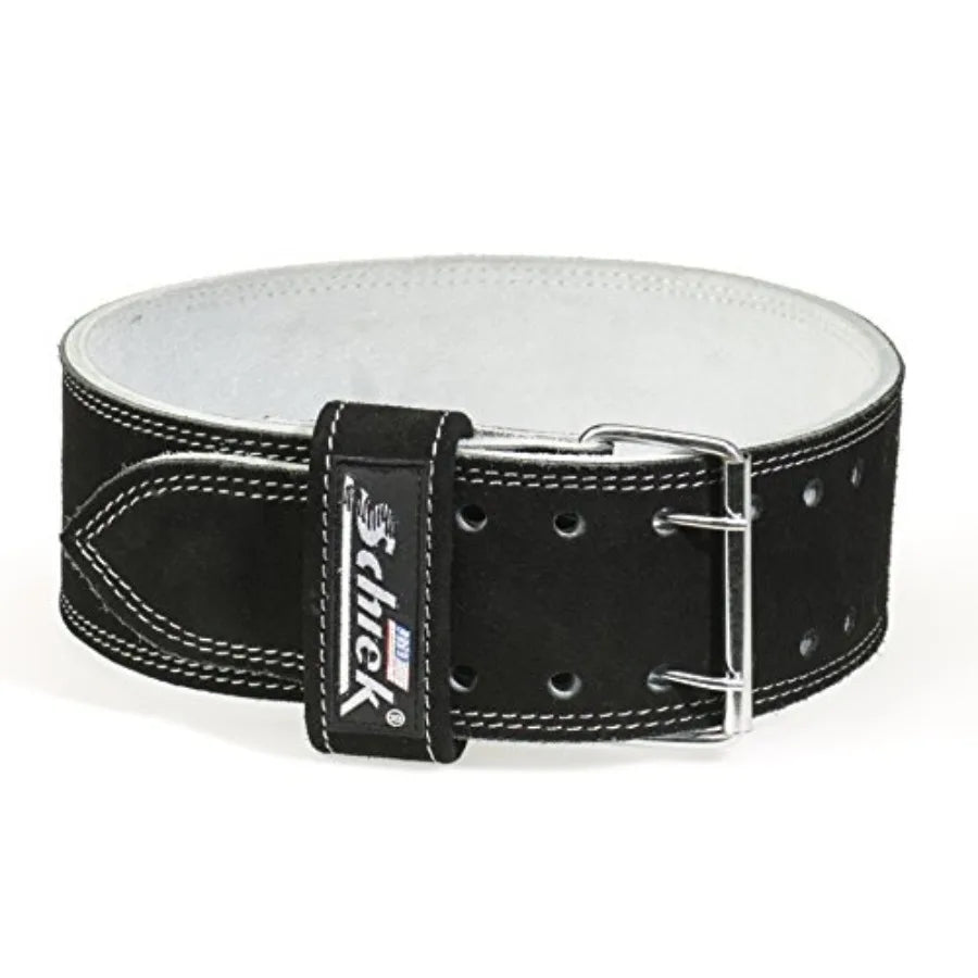 Sports Leather 6010 Competition Power Lifting Belt - 9 mm Suede Leather Gym Belt - Weightlifting Belt