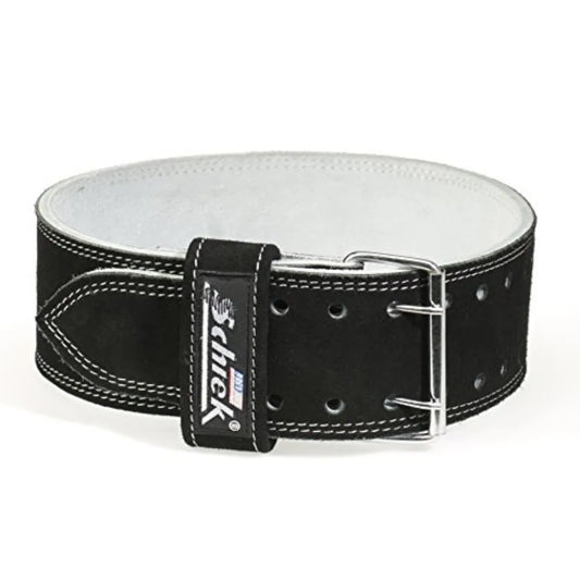 Sports Leather 6010 Competition Power Lifting Belt - 9 mm Suede Leather Gym Belt - Weightlifting Belt