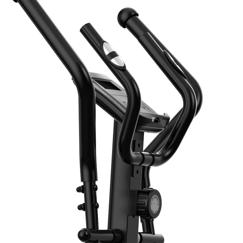 Magnetic Cross Trainer Elliptical Gym Equipment Home Fitness Manual Workout Machine Newly