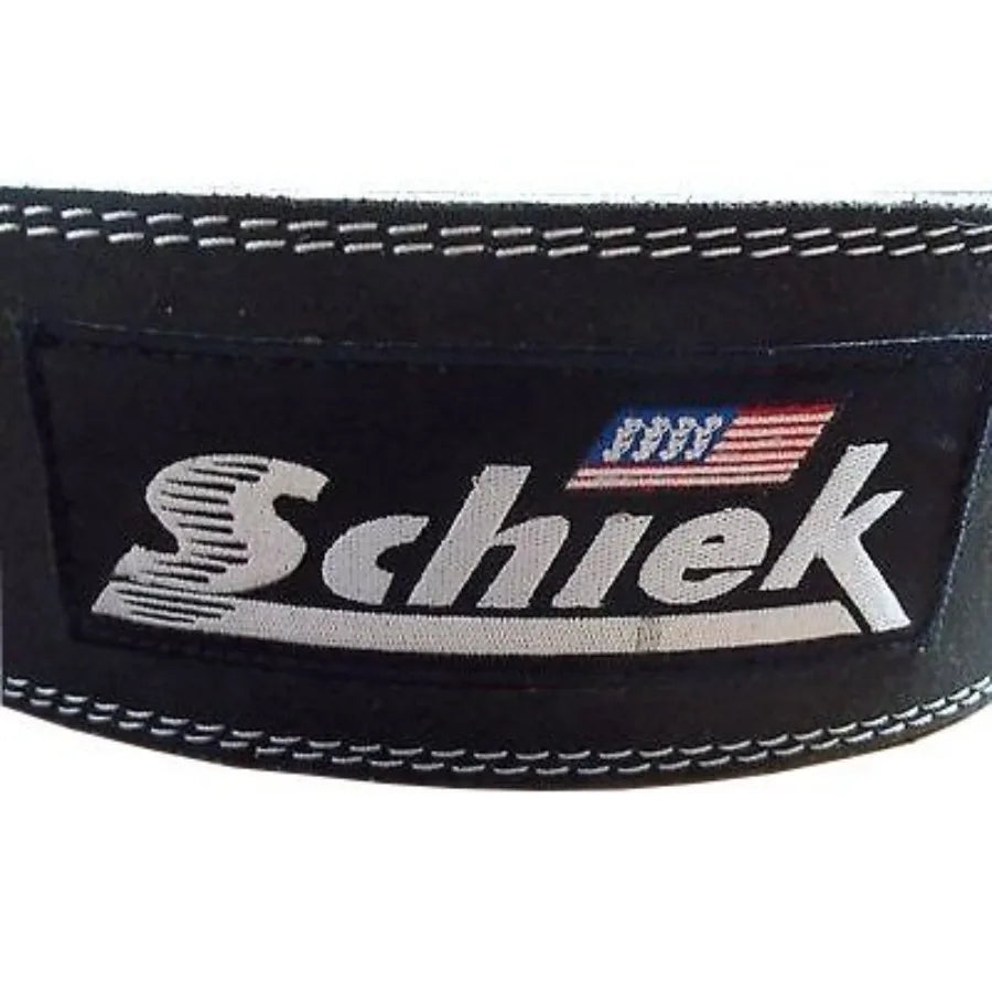 Sports Leather 6010 Competition Power Lifting Belt - 9 mm Suede Leather Gym Belt - Weightlifting Belt